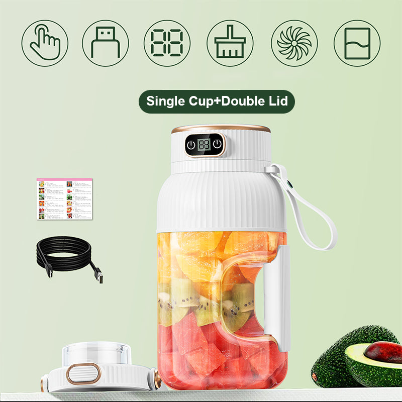 🍎🍓🍉Presse-agrumes portable multifonctionnel avec affichage numérique🍊