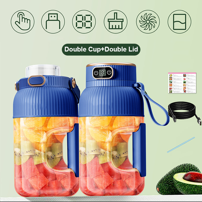 🍎🍓🍉Presse-agrumes portable multifonctionnel avec affichage numérique🍊