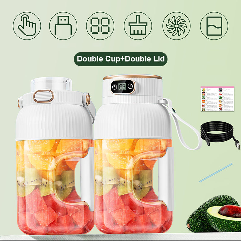 🍎🍓🍉Presse-agrumes portable multifonctionnel avec affichage numérique🍊