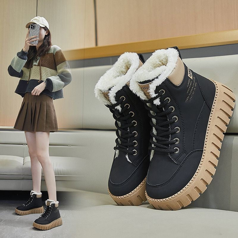 Bottes de neige chaudes d'hiver pour femmes