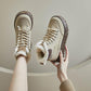 Bottes de neige chaudes d'hiver pour femmes