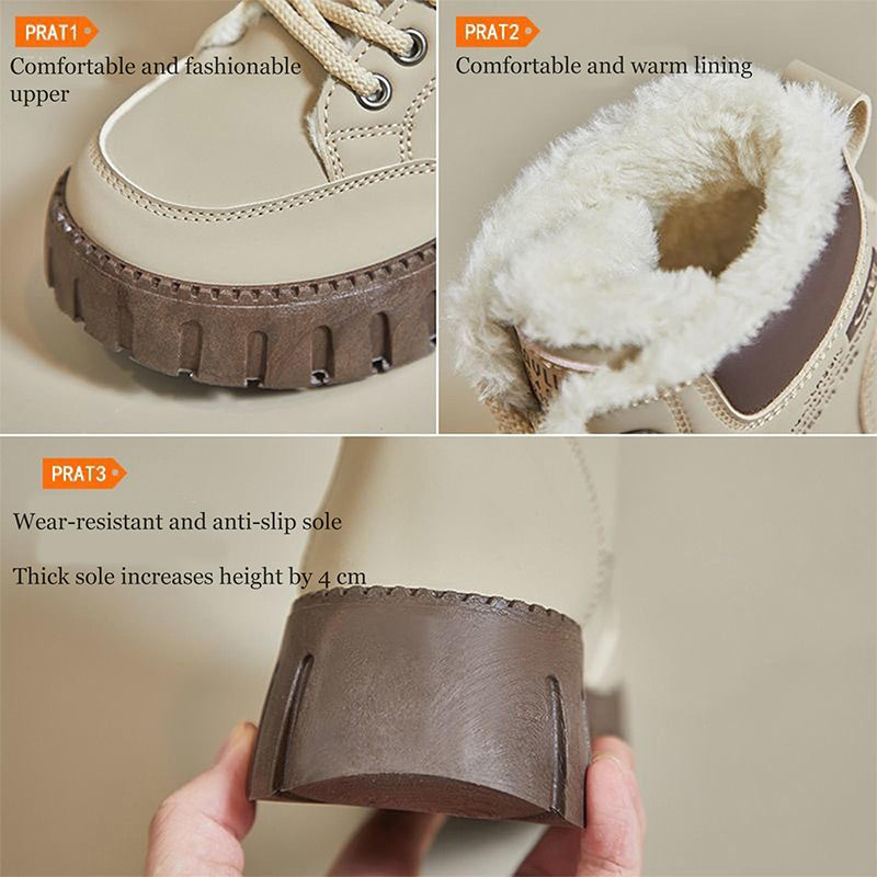 Bottes de neige chaudes d'hiver pour femmes