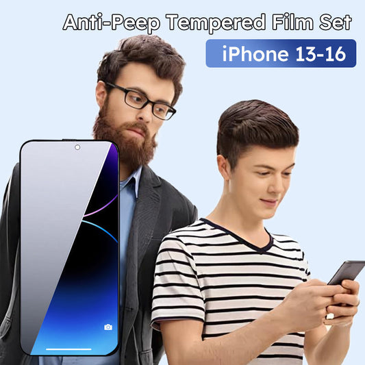 🔥Offre spéciale 🔥Ensemble de films trempés anti-peep multi-angles pour iPhone