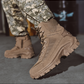 Bottes de Combat de Travail Imperméables pour Hommes, Extérieur Anti-Perforation, Bottes de l'Armée (Amélioration de la Durabilité)