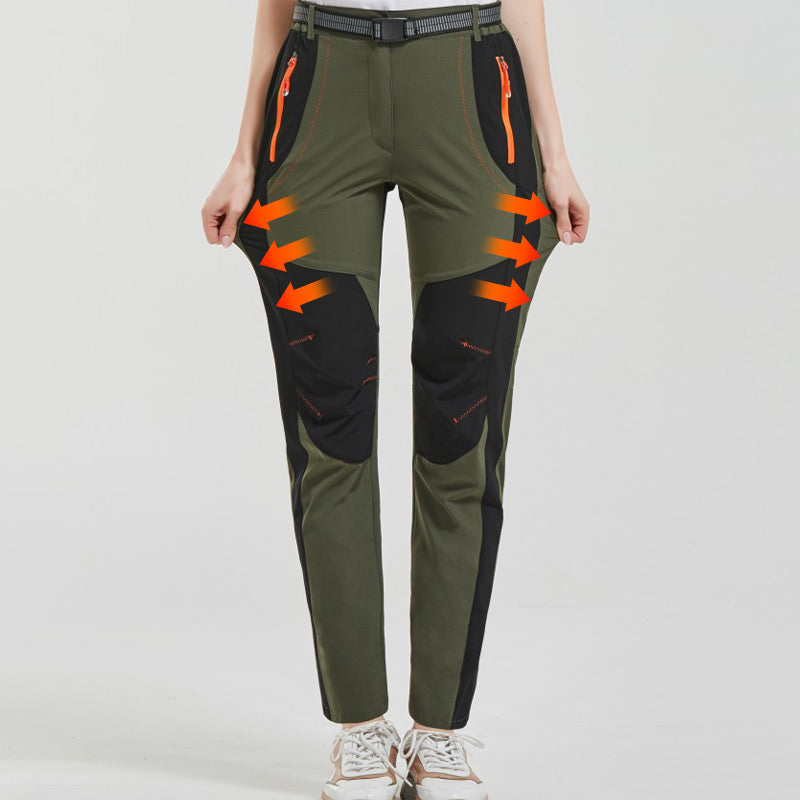 👖 62% DE RÉDUCTION! ✨ Pantalon de Randonnée - Coupe-Vent, Imperméable et Chaud avec Taille Élastique pour Randonnée et Voyages 🏔️🌧️