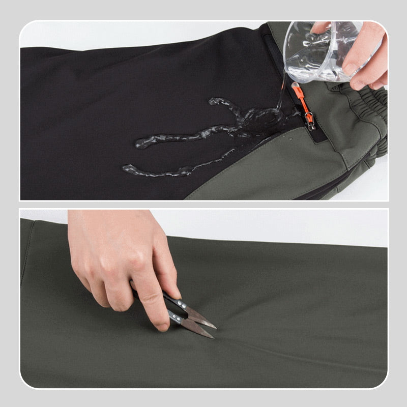👖 62% DE RÉDUCTION! ✨ Pantalon de Randonnée - Coupe-Vent, Imperméable et Chaud avec Taille Élastique pour Randonnée et Voyages 🏔️🌧️