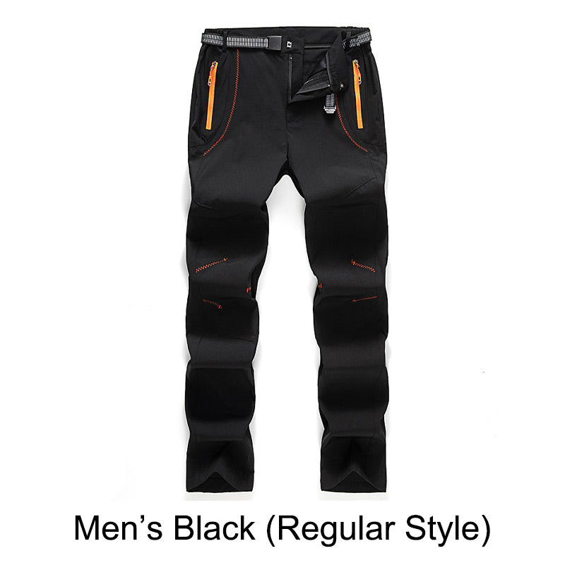 👖 62% DE RÉDUCTION! ✨ Pantalon de Randonnée - Coupe-Vent, Imperméable et Chaud avec Taille Élastique pour Randonnée et Voyages 🏔️🌧️