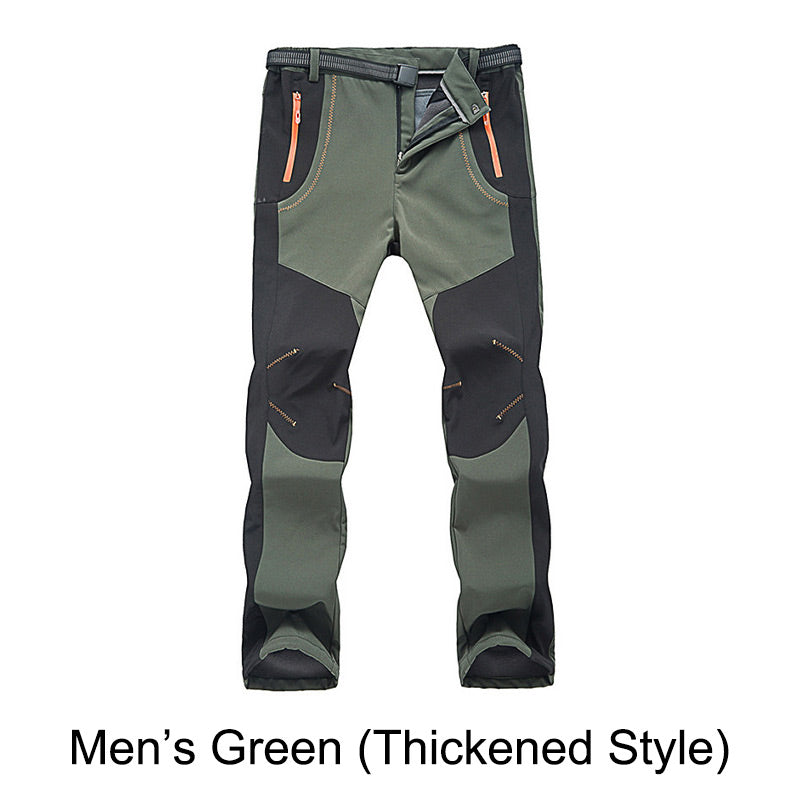 👖 62% DE RÉDUCTION! ✨ Pantalon de Randonnée - Coupe-Vent, Imperméable et Chaud avec Taille Élastique pour Randonnée et Voyages 🏔️🌧️