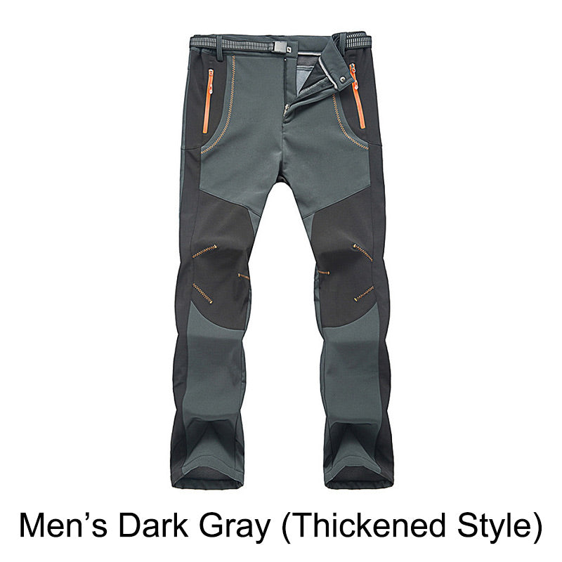 👖 62% DE RÉDUCTION! ✨ Pantalon de Randonnée - Coupe-Vent, Imperméable et Chaud avec Taille Élastique pour Randonnée et Voyages 🏔️🌧️