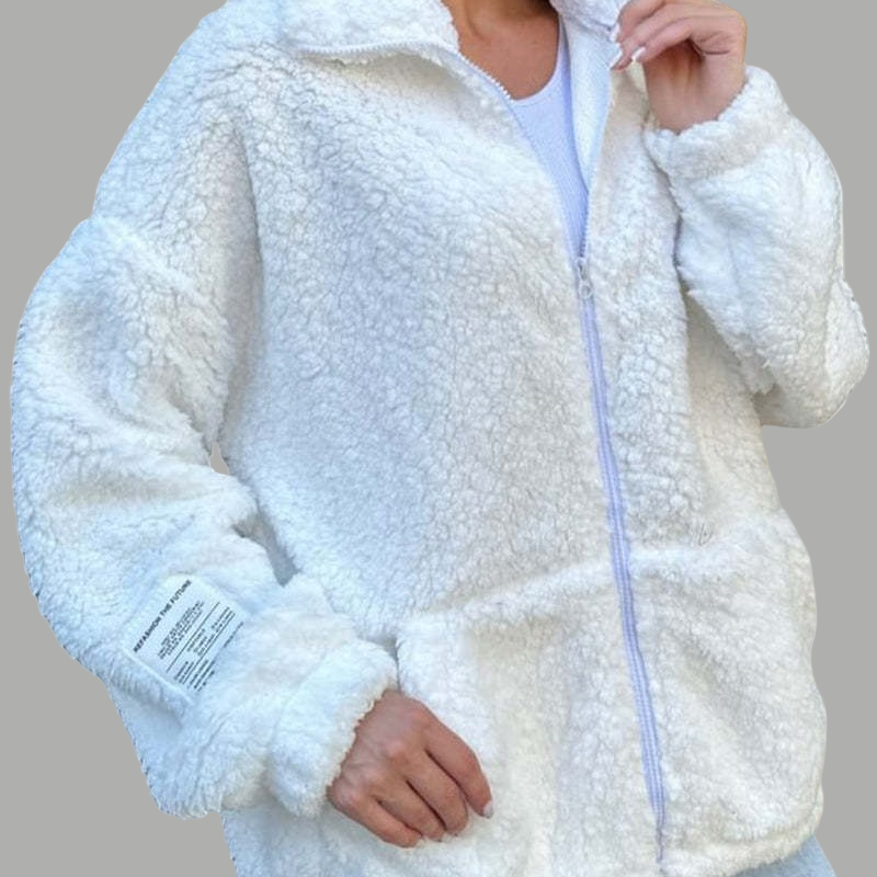 💝Manteau décontracté en fausse laine d'agneau pour femmes✨
