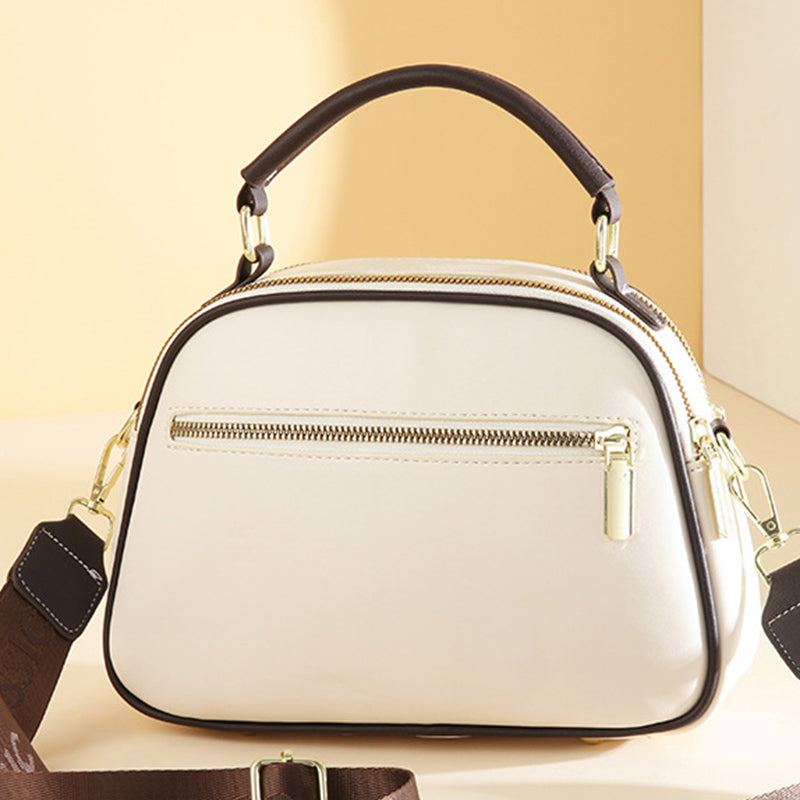 Sac à main rétro polyvalent à bandoulière de grande capacité