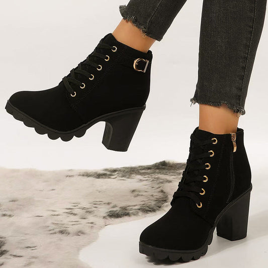 🔥Bottes élégantes, respirantes et charmantes à talons hauts