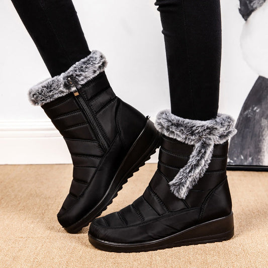 Bottes de Neige Chaudes et Imperméables pour Femmes