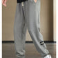 Pantalon doux décontracté en tissu velours côtelé pour hommes