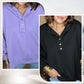 Sweatshirt à patchs à paillettes pour femmes