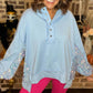 Sweatshirt à patchs à paillettes pour femmes