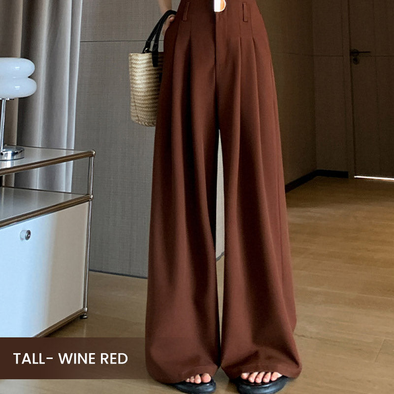 💞Pantalon taille haute à jambes droites