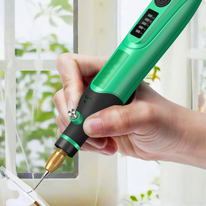 🔥Mini outil de meulage multifonctionnel en forme de stylo avec une vitesse élevée de 15000RPM