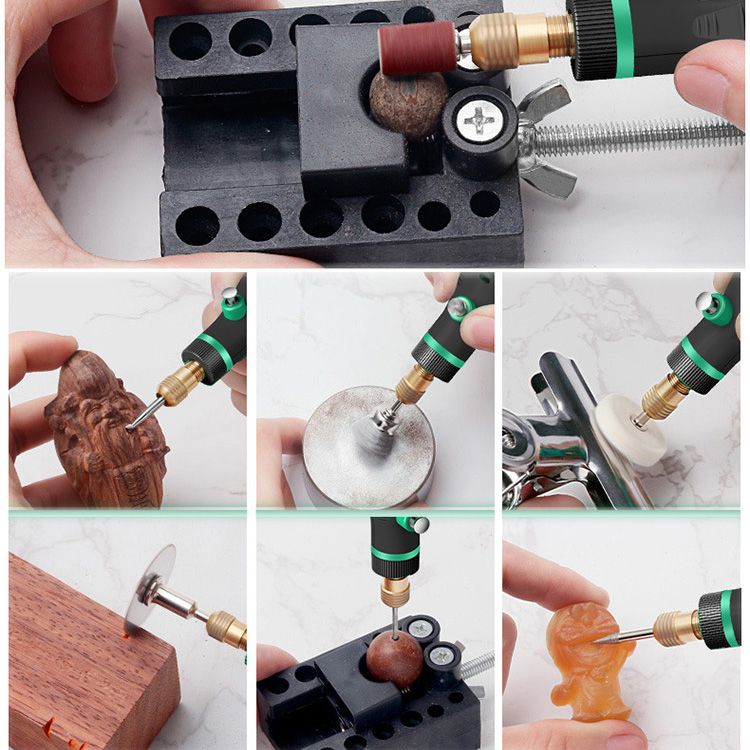🔥Mini outil de meulage multifonctionnel en forme de stylo avec une vitesse élevée de 15000RPM