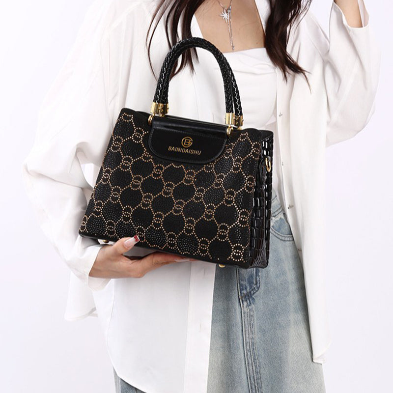 ⚡Vente flash - 49% de réduction🔥 + gratuit Versand✈️Luxuriöse Sac à main à 3 compartiments pour femme avec bandoulière