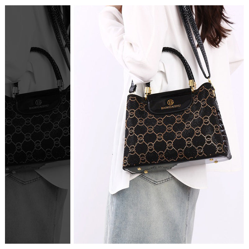 ⚡Vente flash - 49% de réduction🔥 + gratuit Versand✈️Luxuriöse Sac à main à 3 compartiments pour femme avec bandoulière