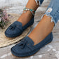 🔥Promotion du dernier jour 50% de réduction - Mocassins confortables et souples de style vintage avec nœud pour femmes