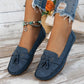 🔥Promotion du dernier jour 50% de réduction - Mocassins confortables et souples de style vintage avec nœud pour femmes