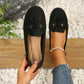 🔥Promotion du dernier jour 50% de réduction - Mocassins confortables et souples de style vintage avec nœud pour femmes