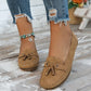 🔥Promotion du dernier jour 50% de réduction - Mocassins confortables et souples de style vintage avec nœud pour femmes