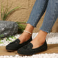 🔥Promotion du dernier jour 50% de réduction - Mocassins confortables et souples de style vintage avec nœud pour femmes