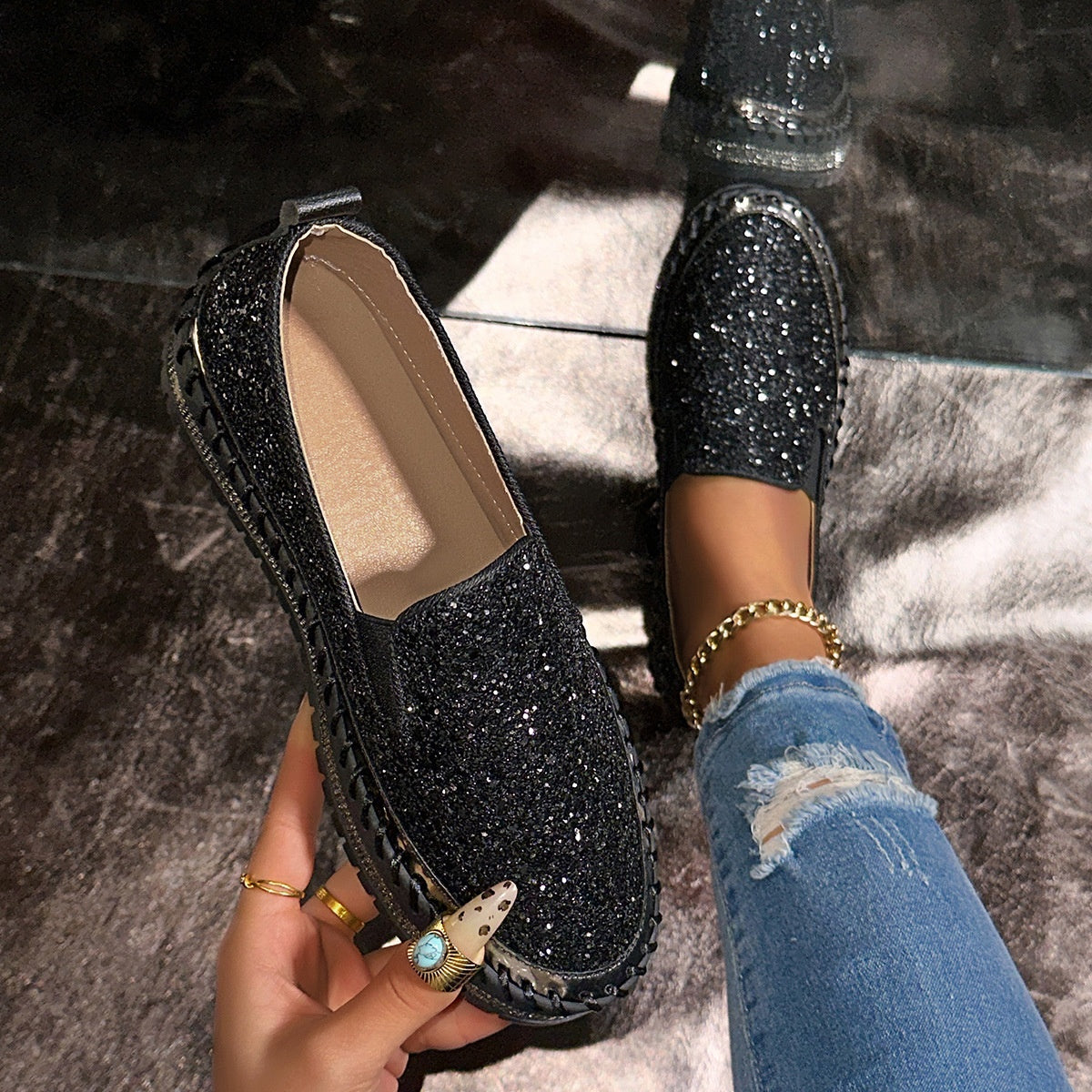 💐 Basket Slip-On Femme – Légèreté & Confort au Quotidien 🌼🏃‍♀️【Prix Exceptionnel】