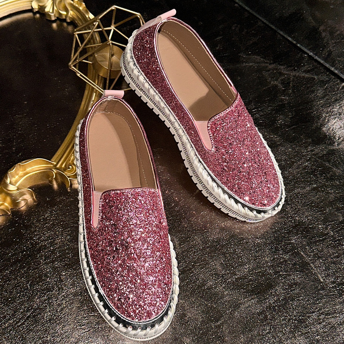 💐 Basket Slip-On Femme – Légèreté & Confort au Quotidien 🌼🏃‍♀️【Prix Exceptionnel】