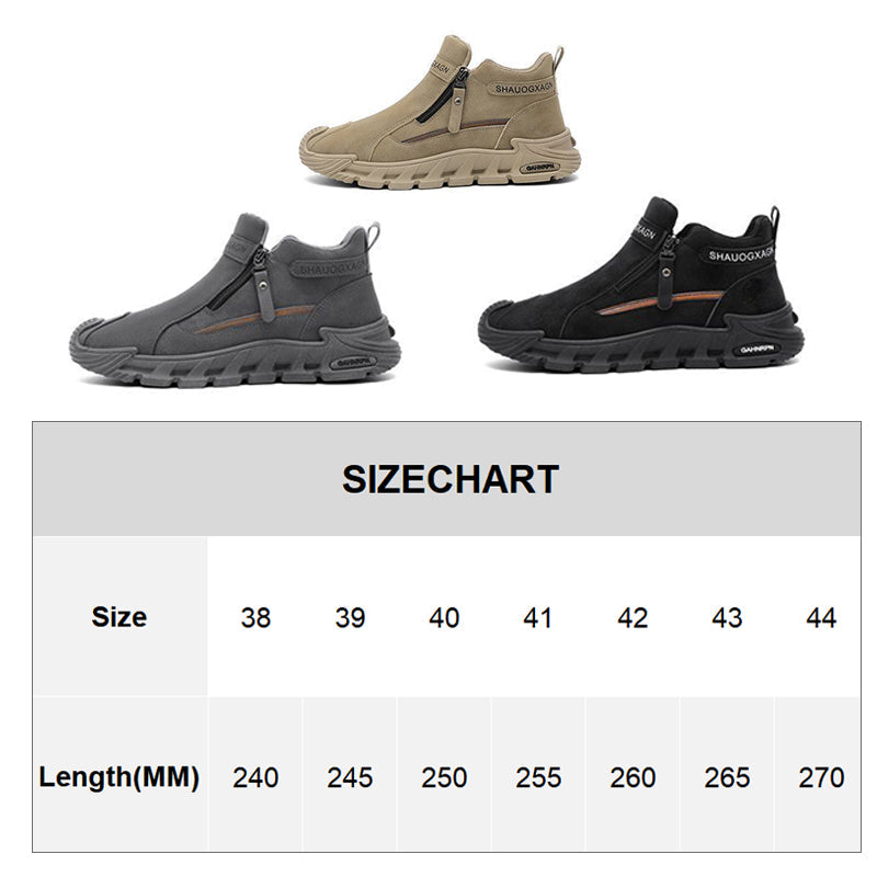 Chaussures décontractées, confortables, antidérapantes et imperméables pour hommes