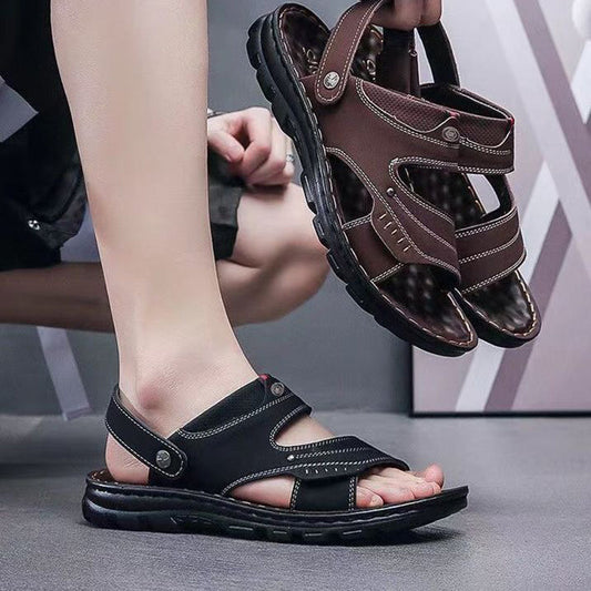 Sandales antidérapantes à bout ouvert pour hommes