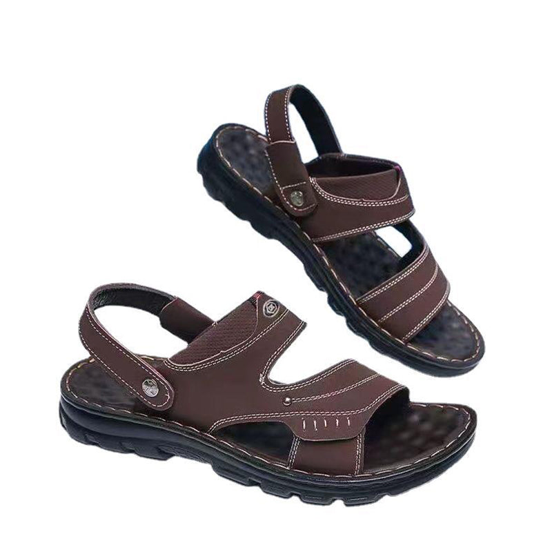 Sandales antidérapantes à bout ouvert pour hommes