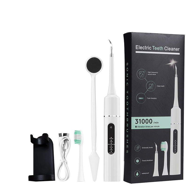 📢📢60 % de réduction !!!✨ Nettoyeur Dentaire Ultrasonique 5 en 1 - 3 Vitesses Réglables pour un Nettoyage Profond et Doux ✨📦