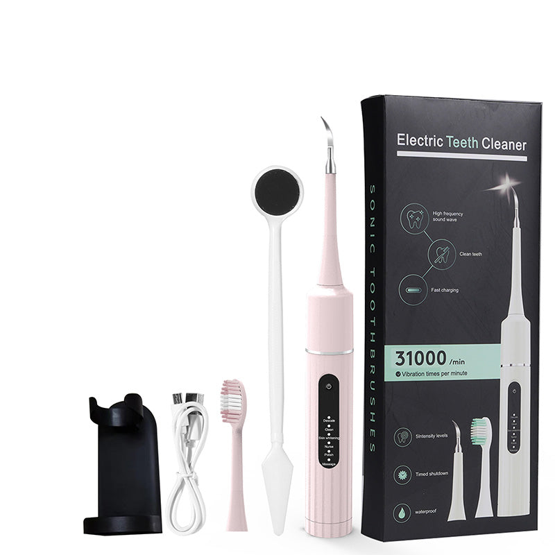📢📢60 % de réduction !!!✨ Nettoyeur Dentaire Ultrasonique 5 en 1 - 3 Vitesses Réglables pour un Nettoyage Profond et Doux ✨📦