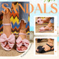 Sandales de plage plates décontractées à semelle souple