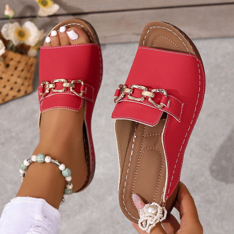 👡✨Orthopedic sandales avec boucle d'or