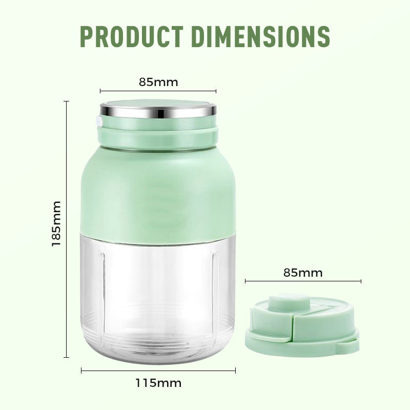 📢🍉 Multifonctionnel Grand- 🍊Capacité sans fil Portable Juicer Cup🍑🍌