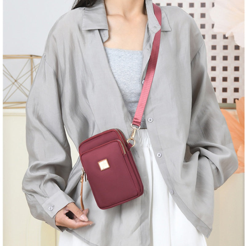 Sac à bandoulière élégant à trois couches