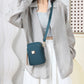 Sac à bandoulière élégant à trois couches