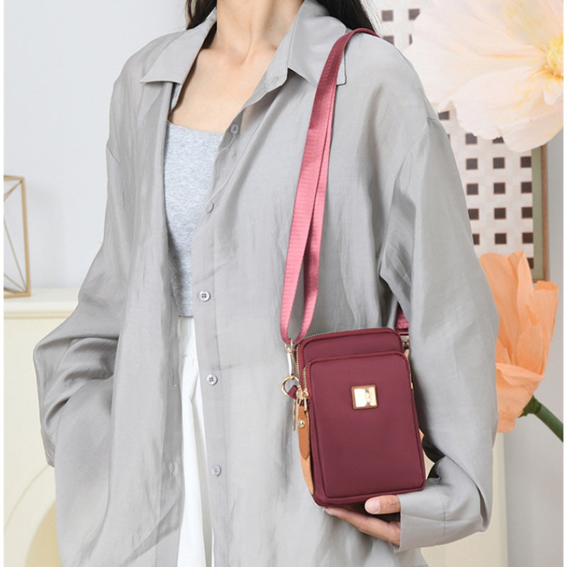 Sac à bandoulière élégant à trois couches