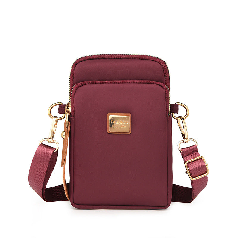 Sac à bandoulière élégant à trois couches