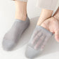 Chaussettes respirantes en maille unie pour hommes