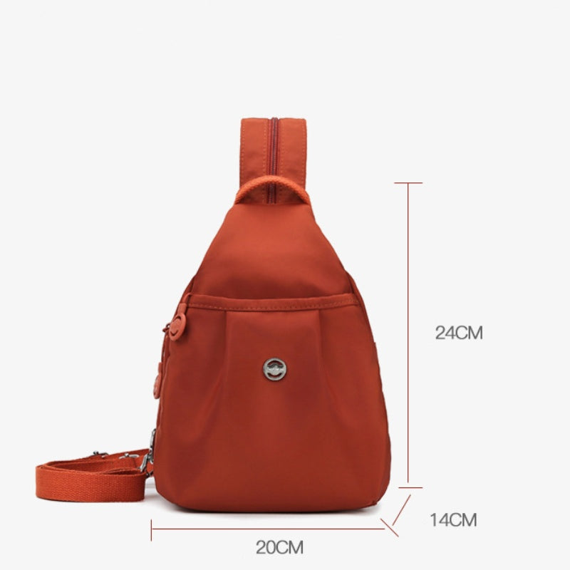 Sac à Dos et Sac Bandoulière Convertible Multi-Poches