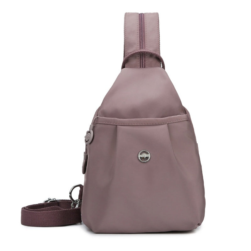 Sac à Dos et Sac Bandoulière Convertible Multi-Poches