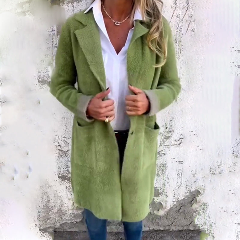 ⏳Spécial à durée limitée⏰Manteau élégant mi-long pour femme🧥