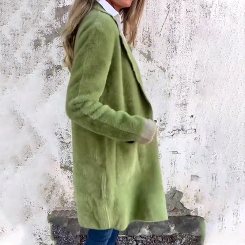 ⏳Spécial à durée limitée⏰Manteau élégant mi-long pour femme🧥