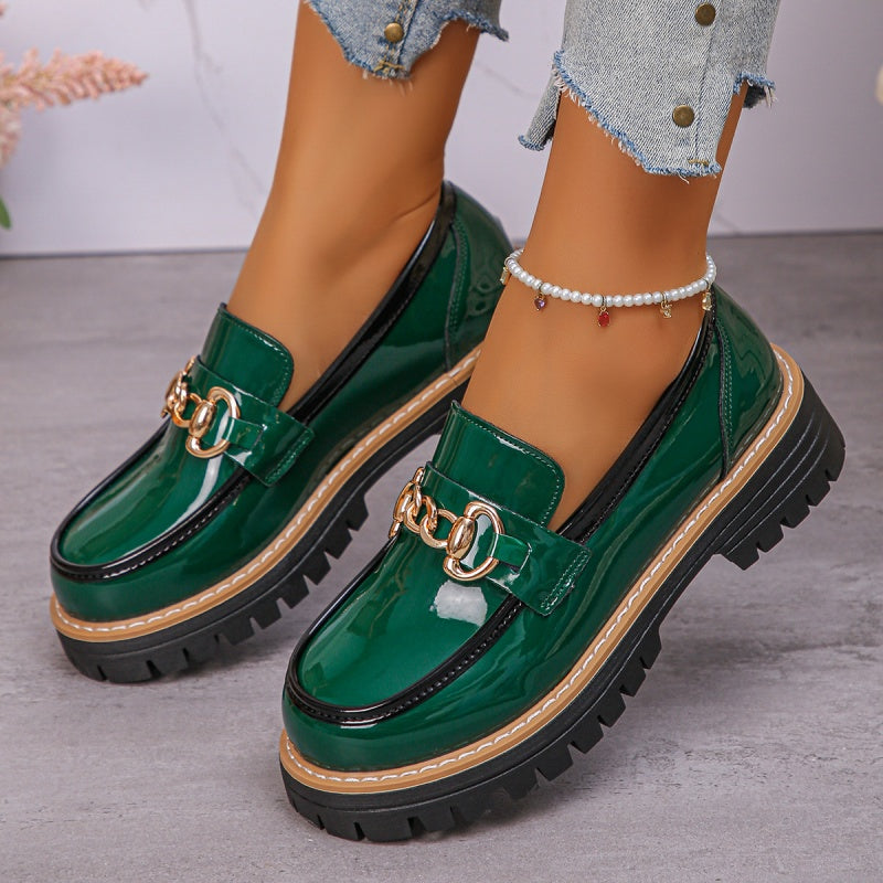 Mocassins souples vintage pour femmes